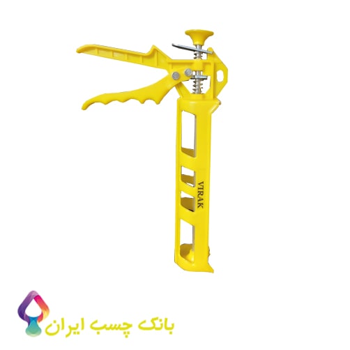 گان پلاستیکی کاشت میلگرد مخصوص چسب سیلیکون 310 میلی لیتر
