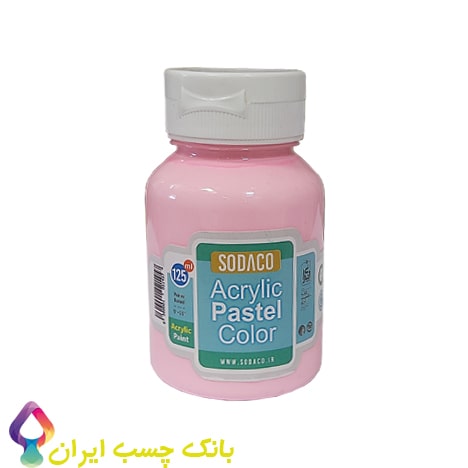 فروش رنگ اکریلیک پاستیلی صورتی روشن
