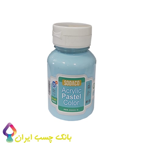 فروش رنگ اکریلیک پاستیلی آبی روشن