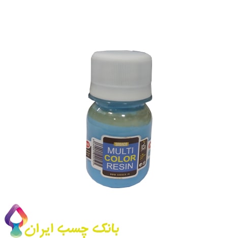 فروش رنگ خمیری رزین اپوکسی آبی روشن با قیمت مناسب در بانک چسب ایران