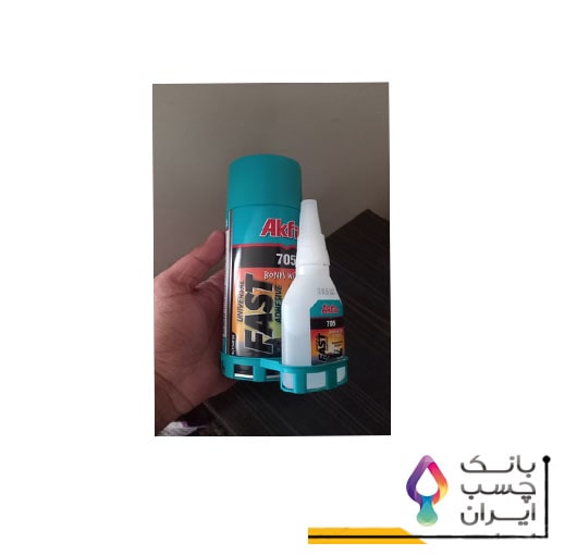 اسپری چسب 123 آکفیکس مدل 705 حجم 400 میلی لیتر