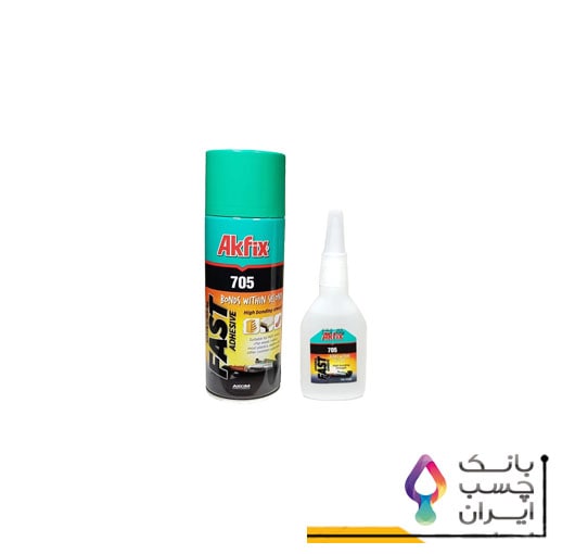 اسپری چسب 123 آکفیکس مدل 705 حجم 400 میلی لیتر