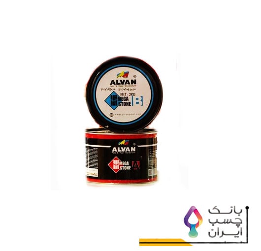 چسب دوجزئی فلزی سنگ الوان استون 2 کیلوگرم