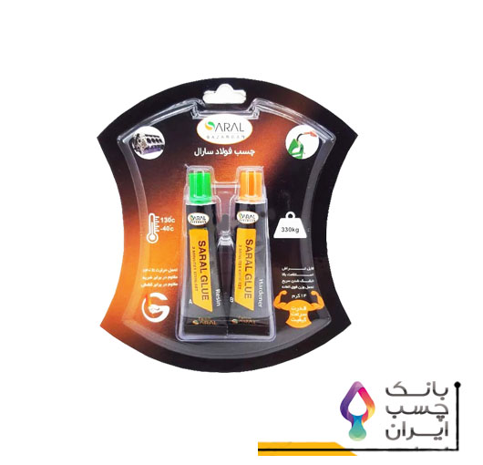 چسب فولاد دوقلو سارال 14 گرم